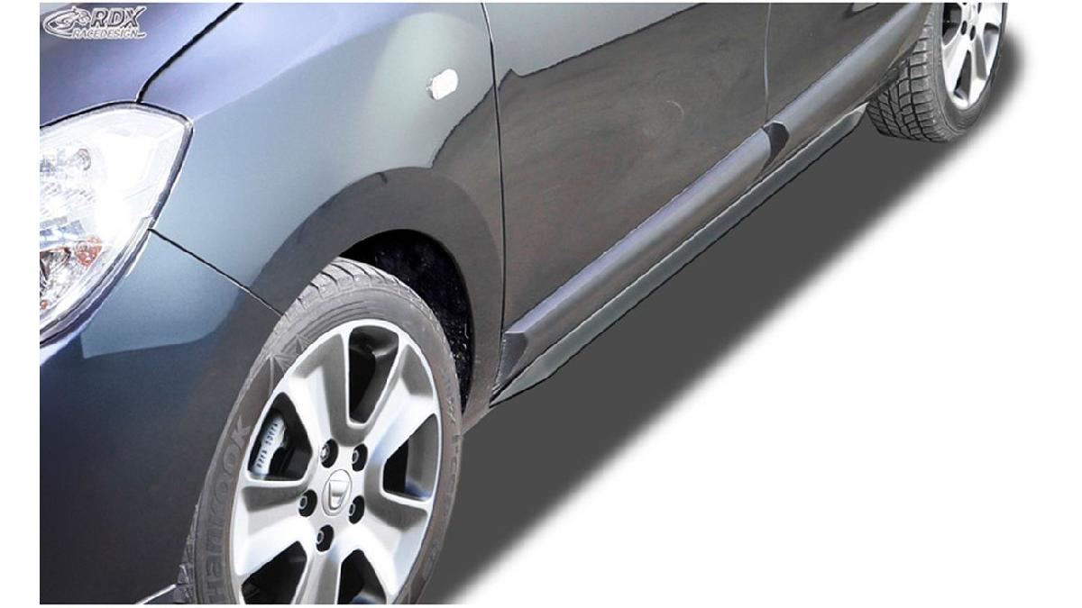 Jupes+lat%C3%A9rales+%27Slim%27+sur+mesure+pour+Dacia+Lodgy+%28ABS+noir+luisant%29
